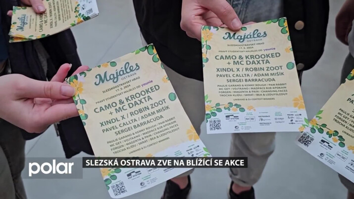 Slezská Ostrava zve na blížící se akce, čeká ji Majáles, Den Slezské i Rozmarné slavnosti