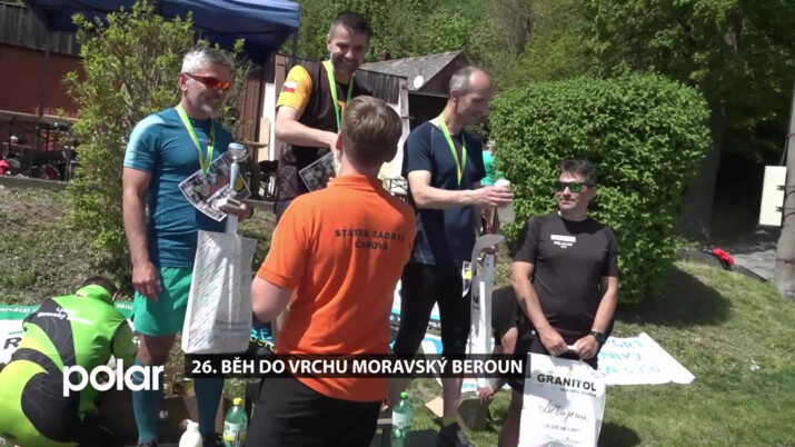 Běh do vrchu v Moravském Berouně se konal již pošestadvacáté