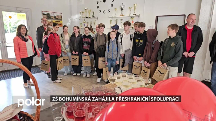ZŠ Bohumínská poprvé navštívili žáci z polského Těšína, školy navázaly přeshraniční spolupráci